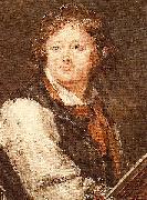 HALL, Peter Adolf Self-portrait